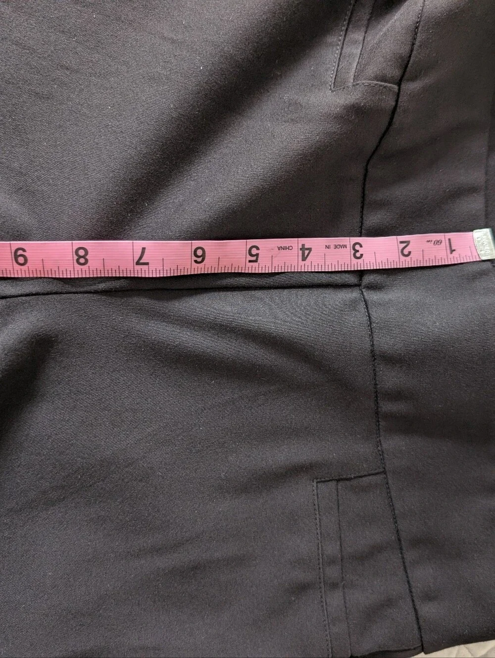 NEW Dalia Slim Straight Pull On Pants, Black, Size Small